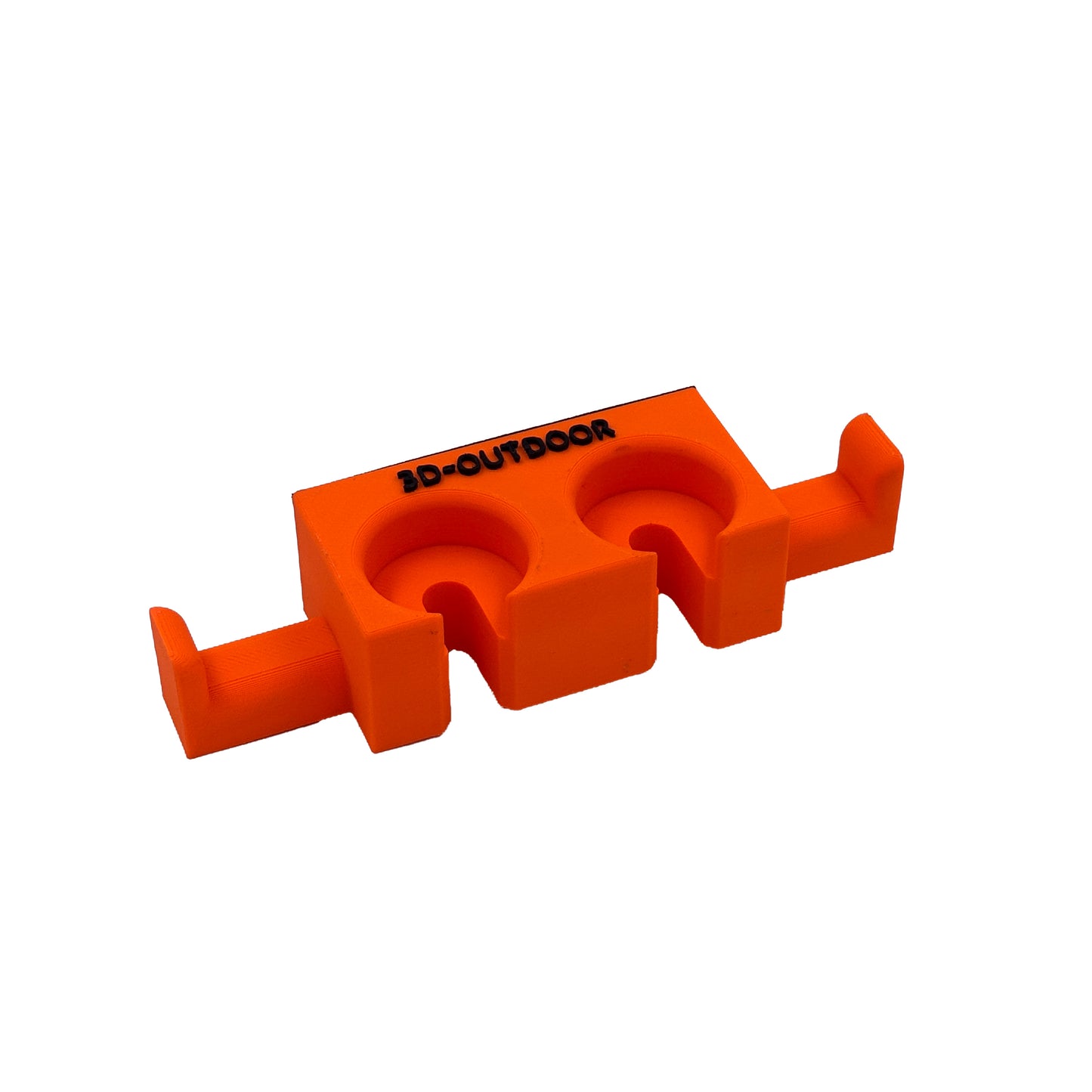 Putzstockhalter in Orange