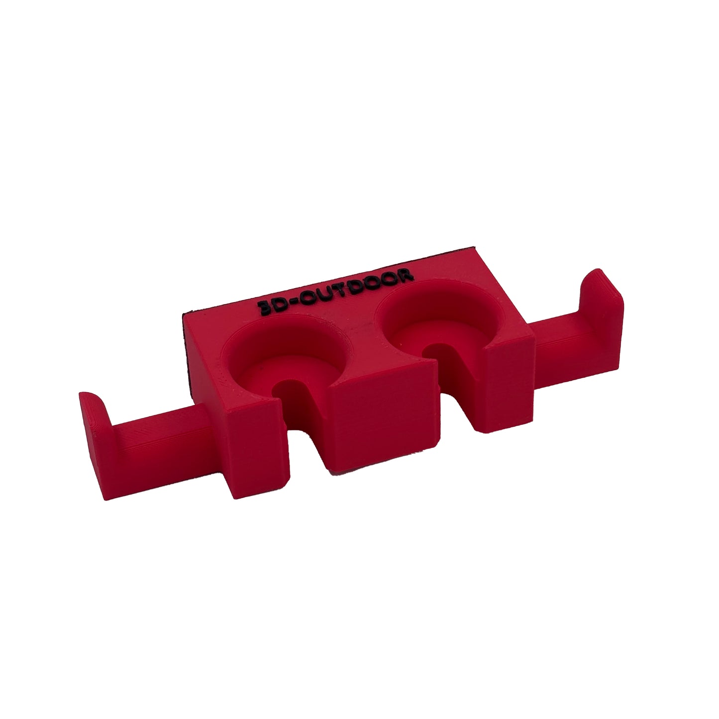 Putzstockhalter in Rot