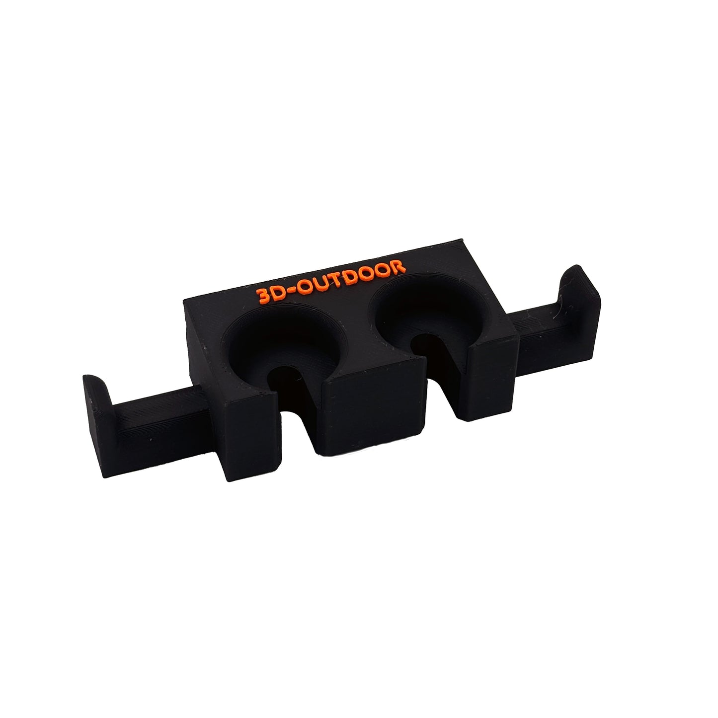 Putzstockhalter in Schwarz